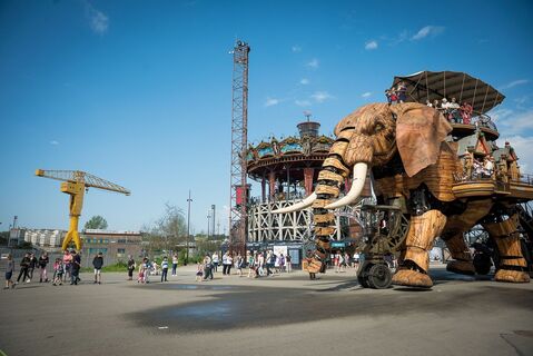 Der Große Elefant - Les Machines de l'île - Loire-Atlantique (44) - © Guillaume Chevalier Photographe