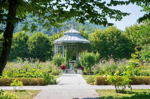 Pavillon im Gartenschloss Herberstein, in der Oststeiermark