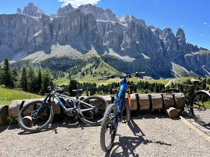 Foto von Stefano “Iddo” entlang der Tour