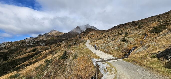 Photo de Nico le long du parcours