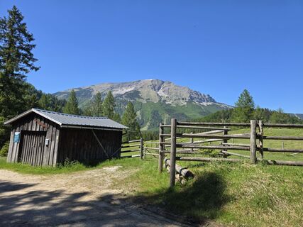 Foto von Elisabeth Zednik entlang der Tour