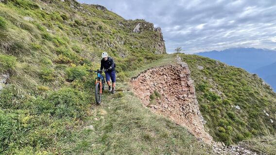 Foto von Stefano “Iddo” entlang der Tour