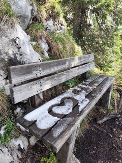 Photo de Edith K. le long du parcours