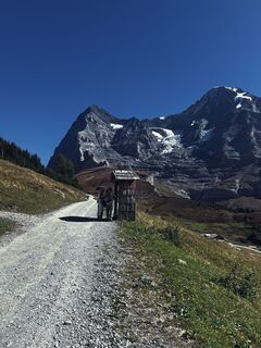 Foto von Sandro Lasen entlang der Tour