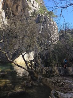 Photo de Adrien Garniron le long du parcours