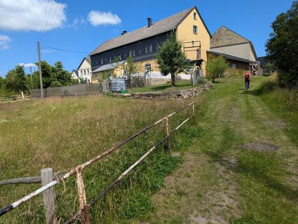 Foto von Matje Derks entlang der Tour