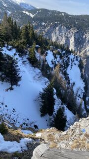 Photo de Christian Schwandl le long du parcours
