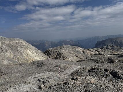 Foto von Roland Schmeizl entlang der Tour