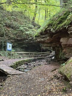 Foto de Vanessa Strauß a lo largo del recorrido