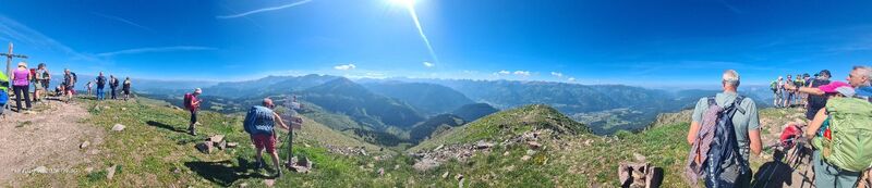 Photo de Laura Gasparotto le long du parcours