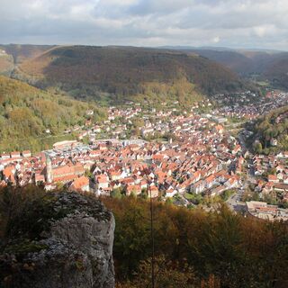 Blick vom Hanner Fels