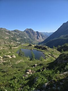Photo de Francesca Semeraro le long du parcours