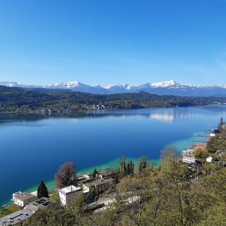 Blick Hohe Gloriette auf Wörthersee