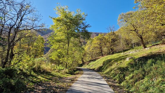 Foto von Fabrizi Mellano entlang der Tour