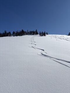 Foto von Heinz Sperl entlang der Tour