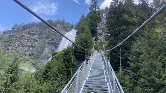 Foto von Annabella Herzog entlang der Tour