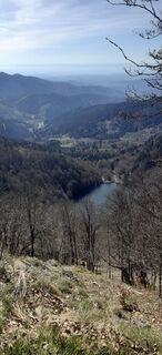 Photo de Bernard Piat le long du parcours