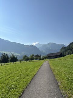 Foto von Dominik Wymann entlang der Tour