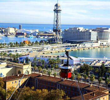 Teleférico del puerto Barcelona - Standseilbahn Barcelona
