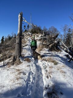 Foto von Karl Hohenwarter entlang der Tour