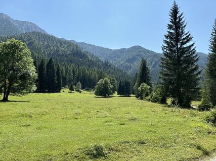 Foto von Heinz Sperl entlang der Tour