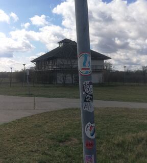 Rajka Grenze zwischen der Slowakei und Ungarn