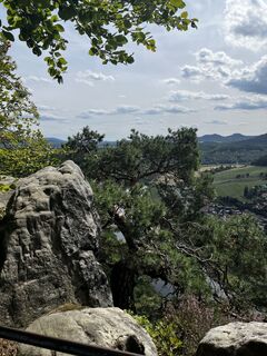 Photo de Tino Falk le long du parcours