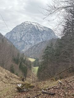 Foto von Silvia Huber entlang der Tour