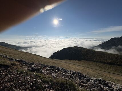 Foto von Abramo Di Bernardo entlang der Tour