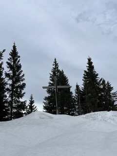 Foto von Michaela Berger entlang der Tour