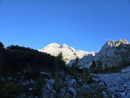 Fotografia z MIhael Pečnik na trase