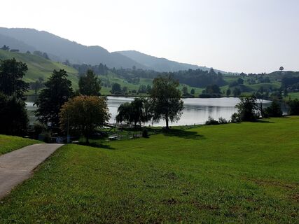 Foto van Jens Brunner langs de tour