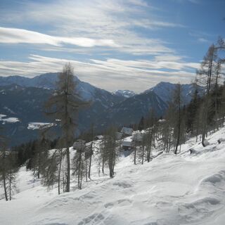 Oberhalb der Oberberger Alm