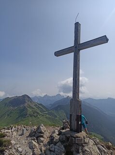 Foto von Benjamin Barnsteiner entlang der Tour