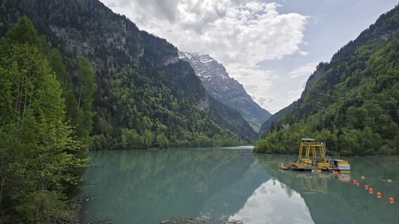 Foto von Bike Rider entlang der Tour