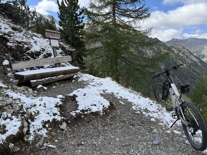 Photo de Philipp Laimgruber le long du parcours