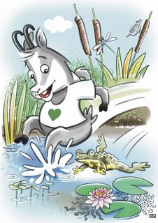 Augsti, die Waldgämse