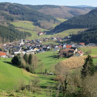 Blick ins Dorf