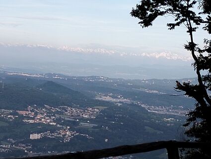Foto de Daniele Berini a lo largo del recorrido