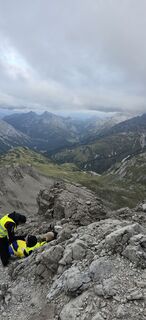 Foto von Bernhard Jenny entlang der Tour