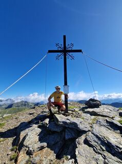 Foto von Chris Stoxreiter entlang der Tour