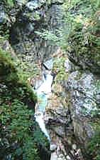 Die Tscheppaschlucht. 