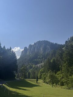 Foto de Johann Rameder a lo largo del recorrido