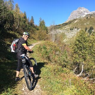 Am Trail zum Hochtannberg