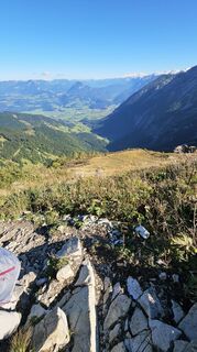 Foto van Hermann Sch. langs de tour