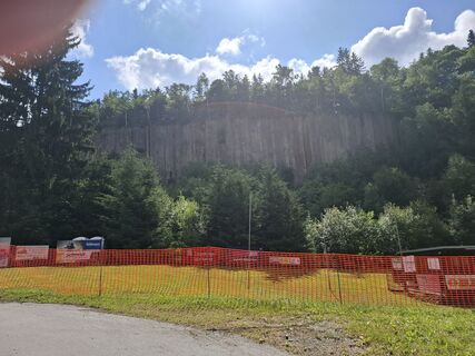 Foto von Friedrich Karl Gropengiesser entlang der Tour