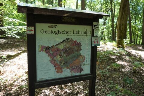 Infotafel Geologischer Lehrpfad