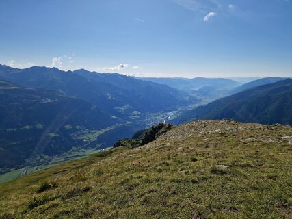 Foto von Anita Obermoser entlang der Tour