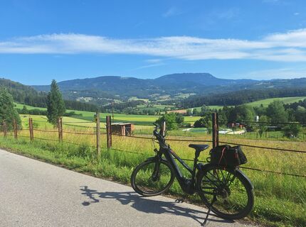 Foto de Monika Beichler a lo largo del recorrido