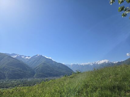 Foto von Francesca Semeraro entlang der Tour